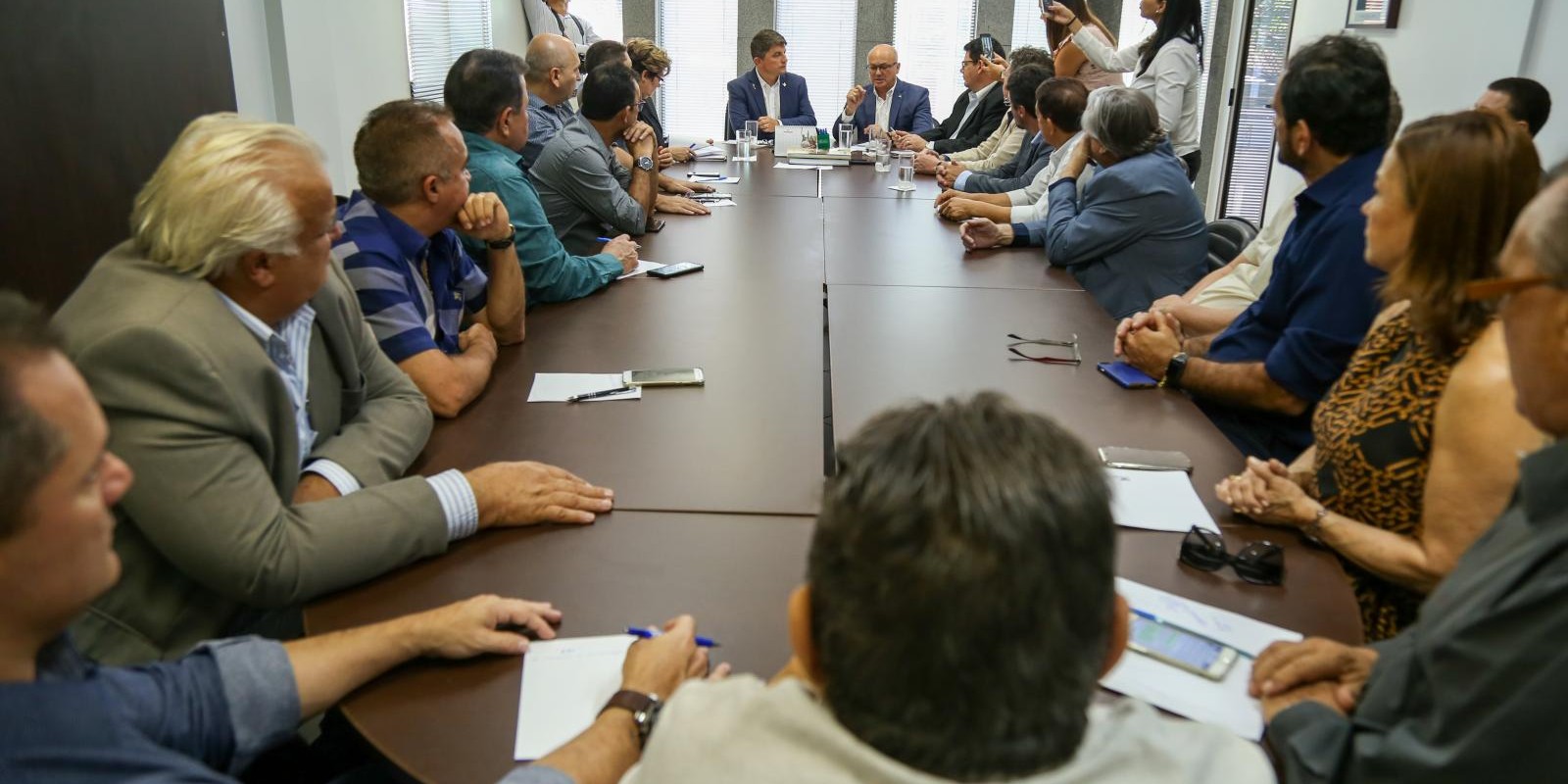 Fecomércio AP recebe a visita do superintendente da Suframa