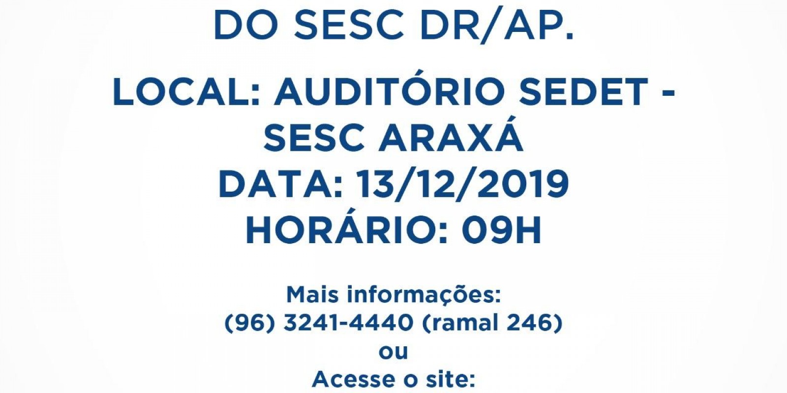 Aviso de Leilão 