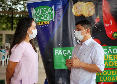Lançamento +Vacina Macapá +Mesa Brasil Sesc