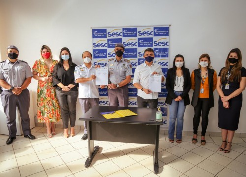 Sesc Amapá e PM/AP assinam convênio para cessão de espaço odontológico