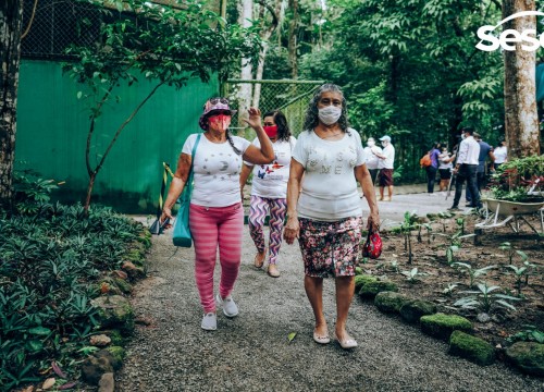 Passeio com Grupo Alegria de Viver (TSI - Trabalho Social com Idosos) no Bioparque da Amazônia