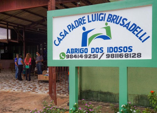 Doação Solidária Assaí e Mesa Brasil para a Casa Padre Luigi Brusadelli - Abrigo dos Idosos