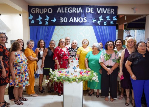 30 anos Grupo Alegria de Viver - Trabalho Social com Idosos - TSI