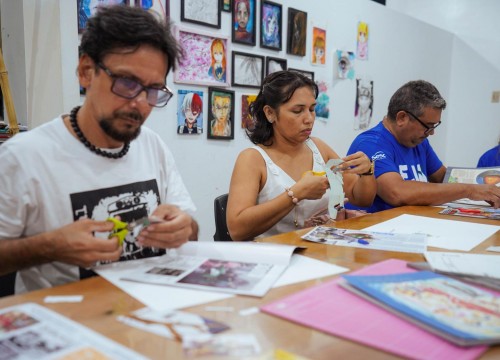 Amazônia das Artes 2023 - Oficina de Colagem com Coletivo Balalo
