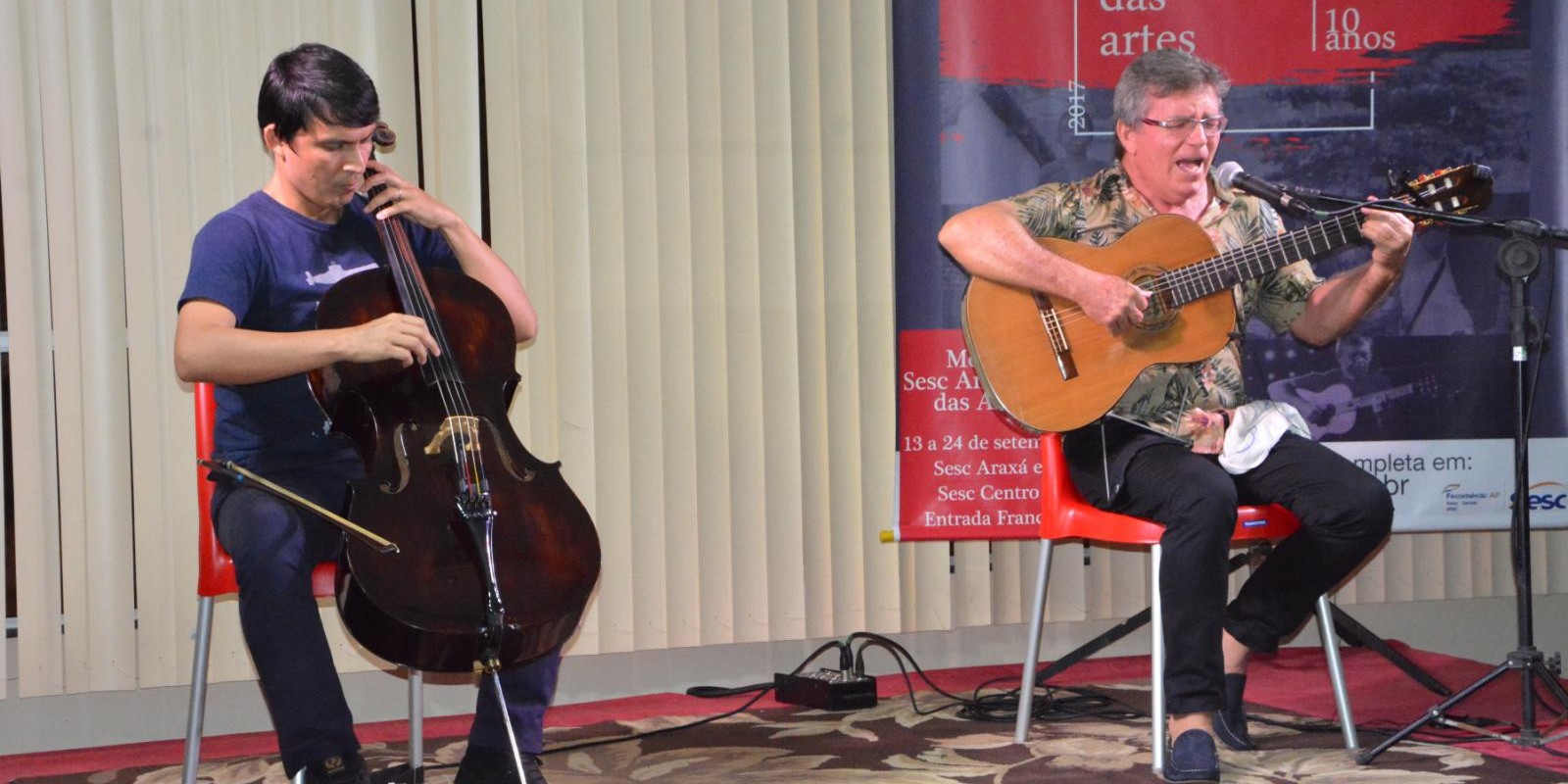 Sétimo dia de Amazônia das Artes trouxe música para o Sesc Amapá