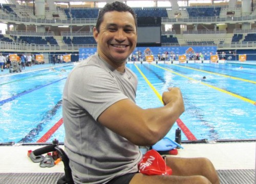 Nadador paralímpico Clodoaldo Silva participa de ParaCopa Sesc Amapá