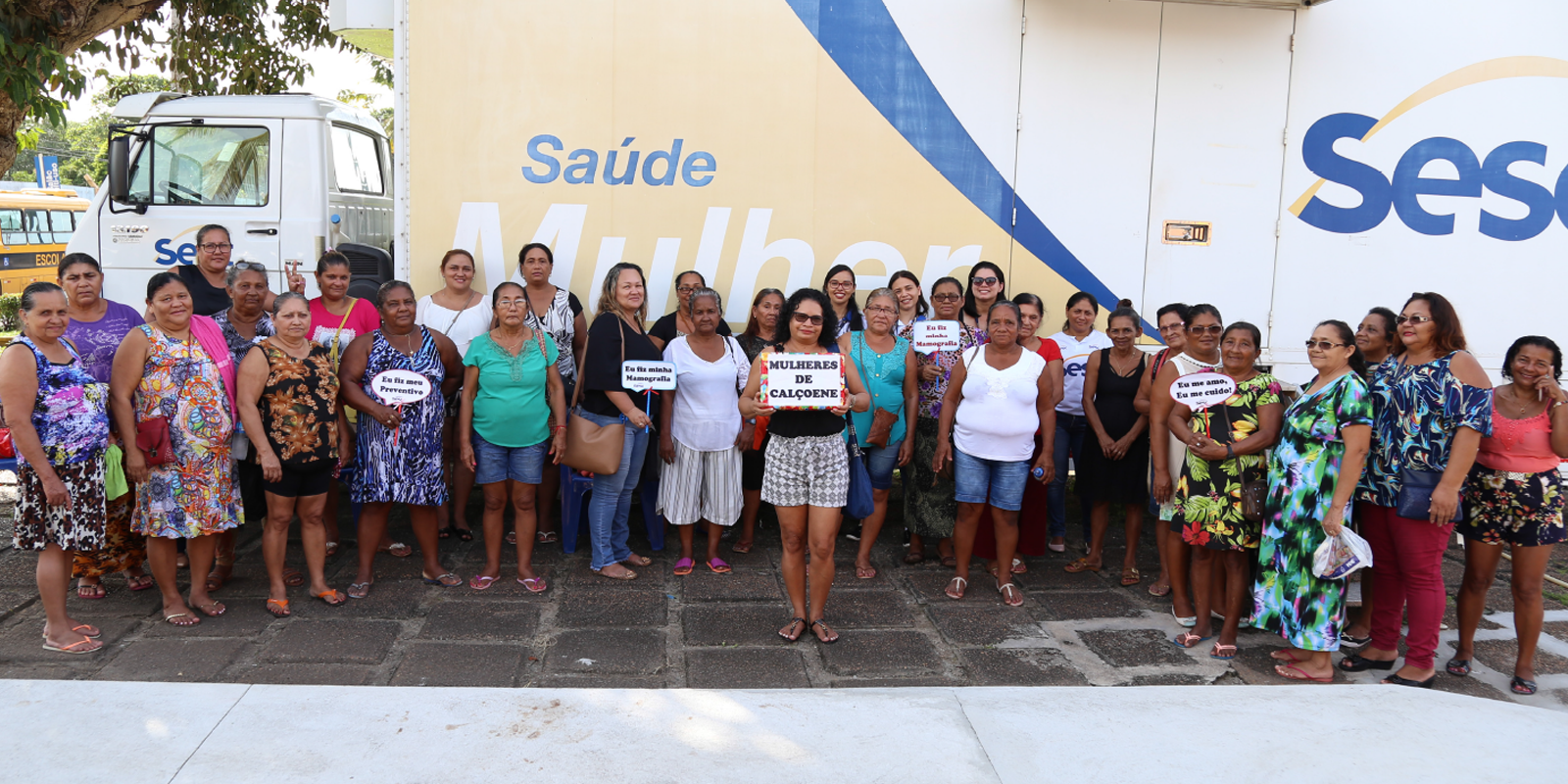 Unidade Móvel do Sesc AP realiza exames gratuitos para mulheres dos municípios do Amapá