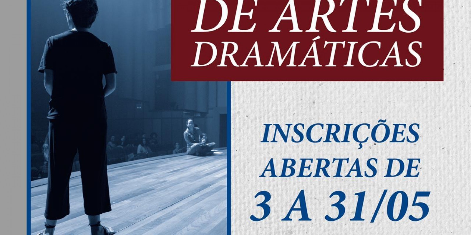 Escola Sesc de Artes Dramáticas abre vagas gratuitas para qualificação profissional de atores e atrizes