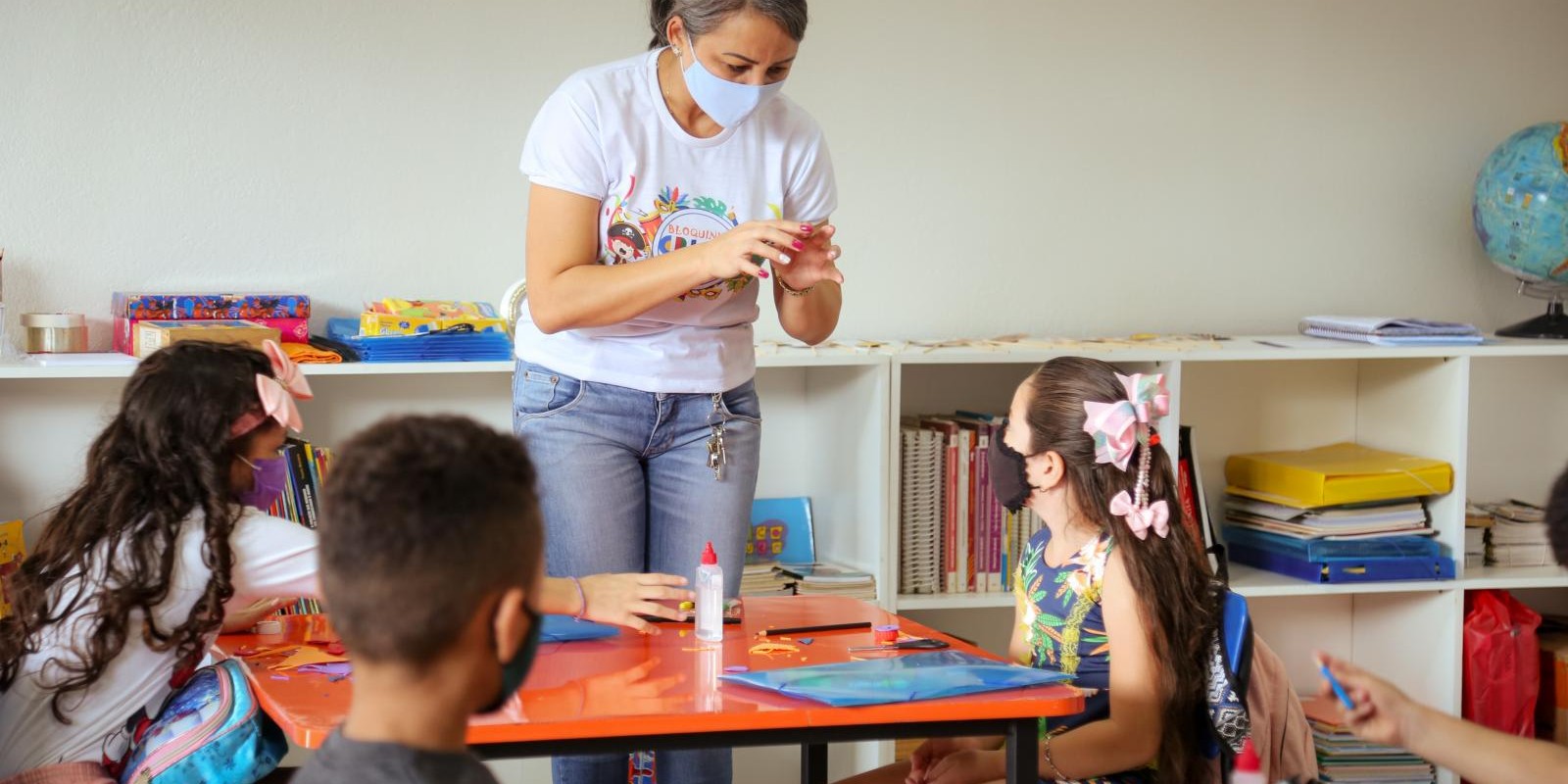 Criar Sesc recebe novamente crianças da comunidade Santa Clara Criar Sesc recebe novamente crianças da comunidade Santa Clara