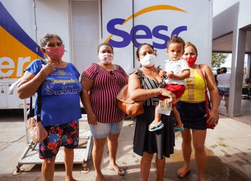 Sesc e Prefeitura de Macapá viabilizam atendimento de exames de mamografia e PCCU em mulheres da APA da Fazendinha