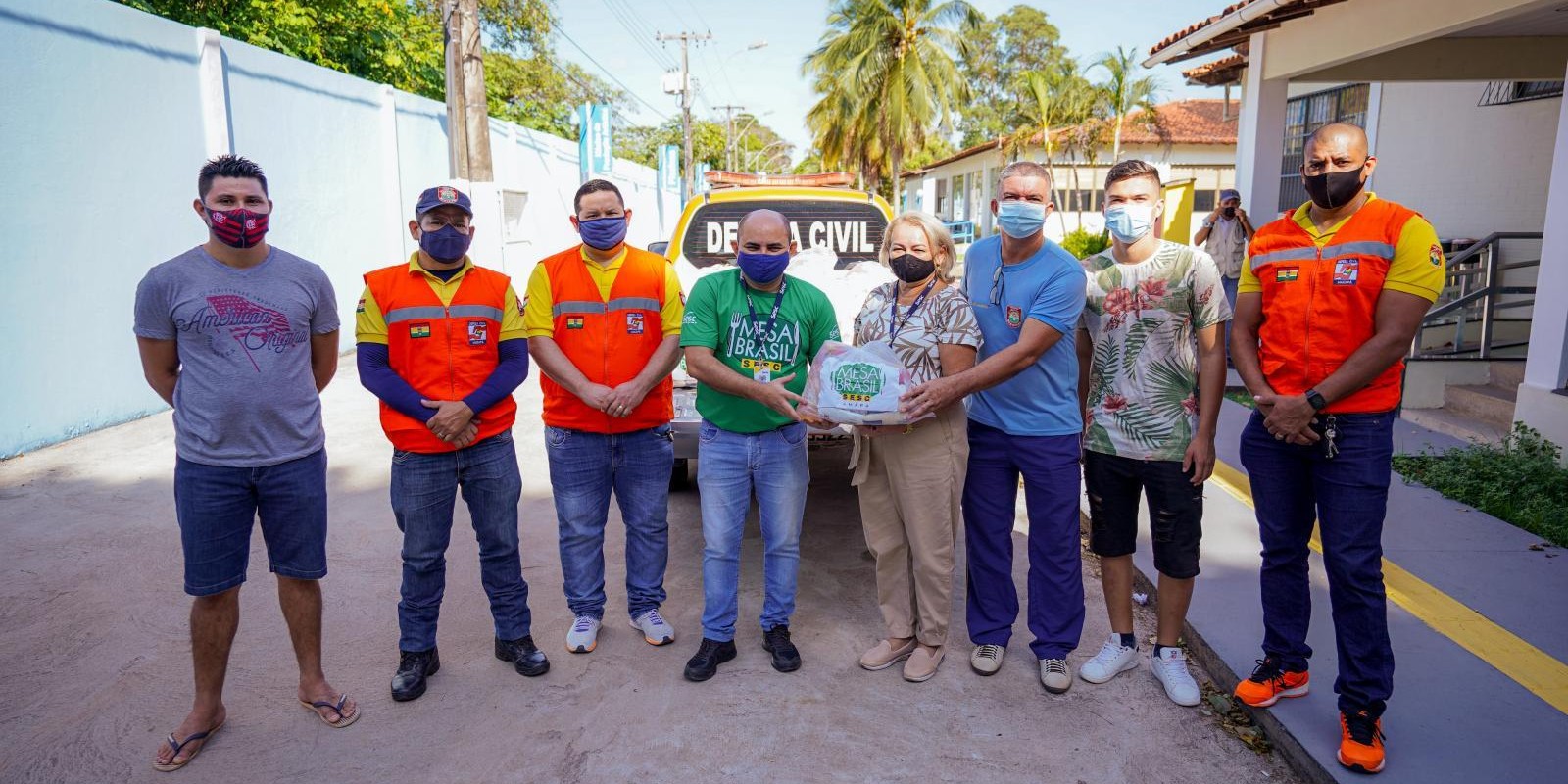 Mesa Brasil entrega cestas básicas para projeto socioeducativo da Guarda Civil de Macapá Mesa Brasil entrega cestas básicas para projeto socioeducativo da Guarda Civil de Macapá