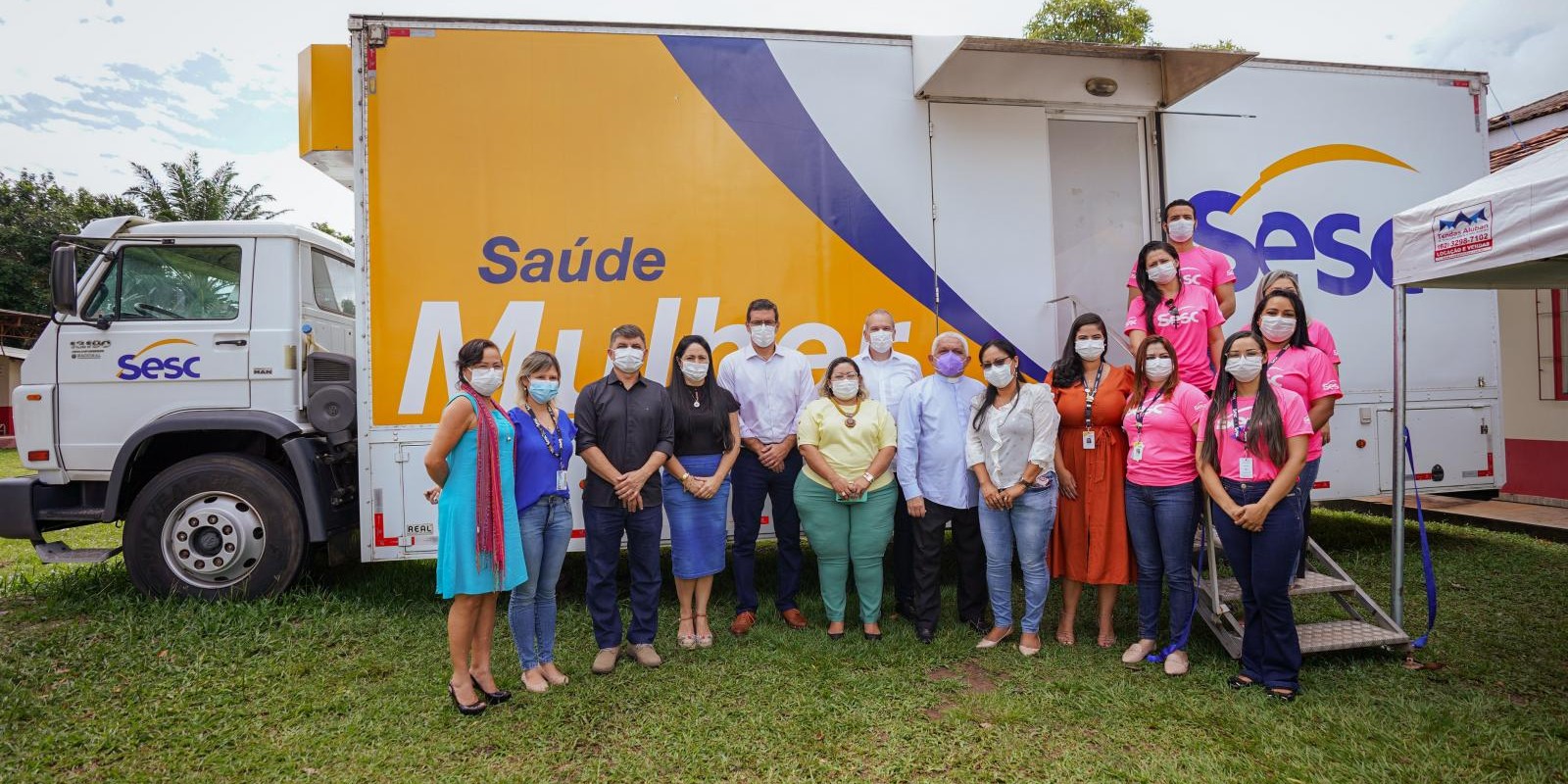 Unidade Móvel Sesc Saúde Mulher passa a realizar exames gratuitos de mamografia e PCCU na Fazendinha
