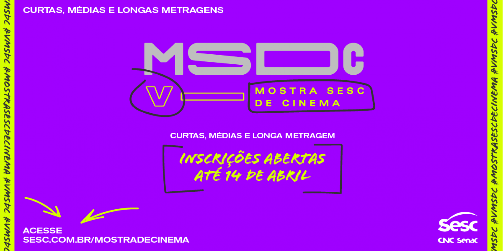 V Mostra Sesc de Cinema: concurso movimenta cena audiovisual nacional V Mostra Sesc de Cinema: concurso movimenta cena audiovisual nacional
