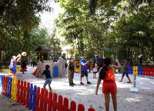 Sesc Lazer no Bioparque garantiu a diversão das crianças nas últimas semanas de férias