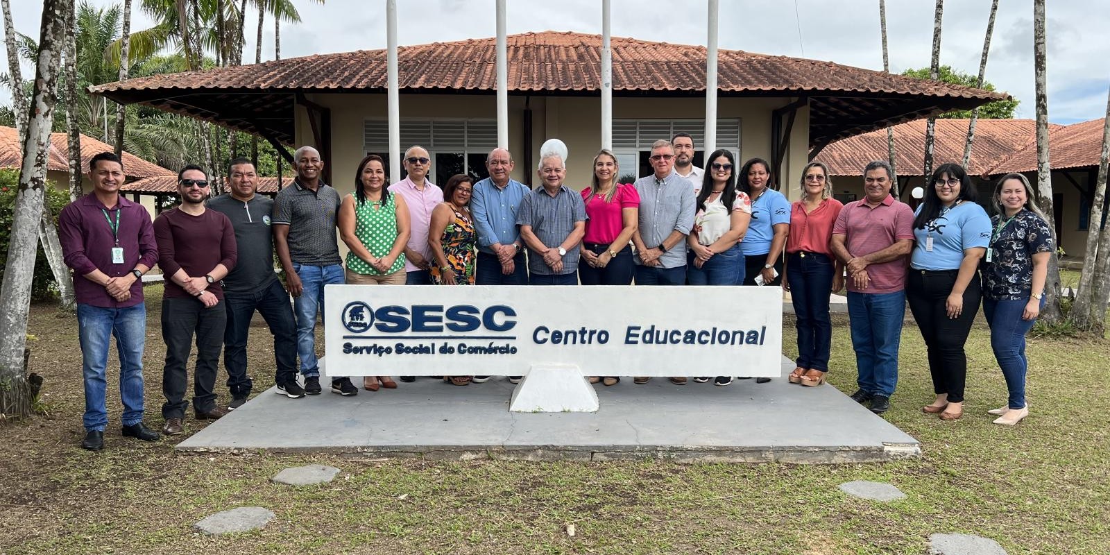 Presidente da Fecomércio/AP visita unidades Sesc Ler Amapá e Oiapoque Presidente da Fecomércio/AP visita unidades Sesc Ler Amapá e Oiapoque