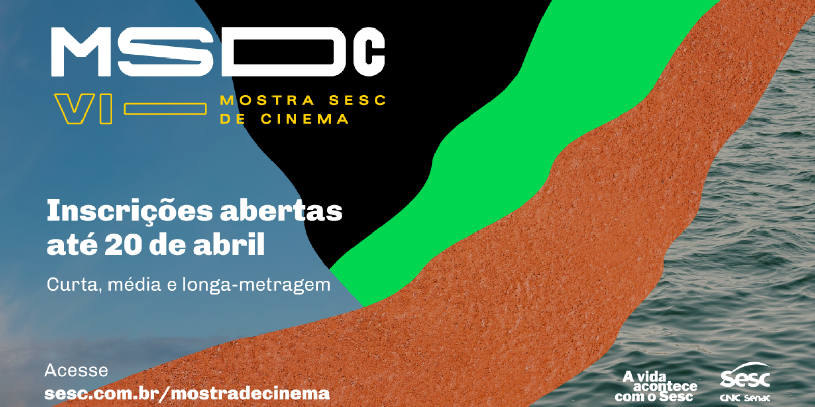 Oportunidade para produção audiovisual independente nacional, Mostra Sesc de Cinema entra em sua VI edição Oportunidade para produção audiovisual independente nacional, Mostra Sesc de Cinema entra em sua VI edição