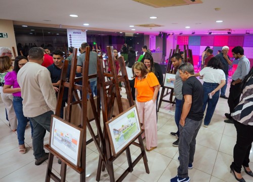 Exposição no Sesc Centro retrata pontos comerciais de Macapá