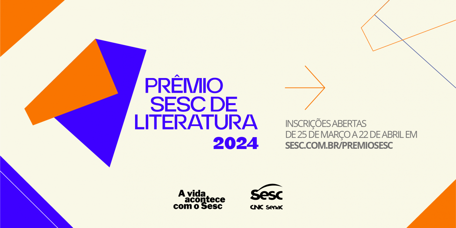 Prêmio Sesc de Literatura chega a 2024 com novidades