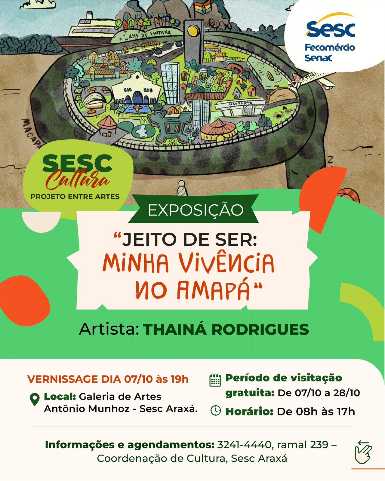 Vernissage e Exposição "Jeito de ser: minha vivência no Amapá"