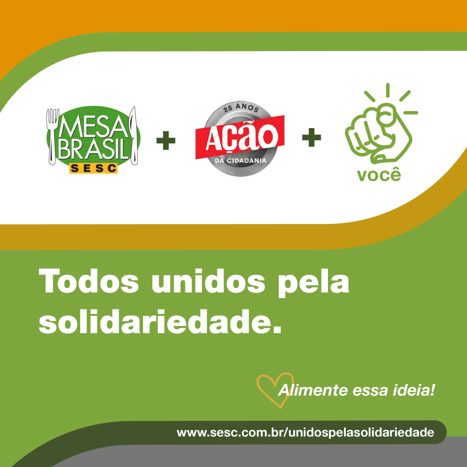 Sesc e Ação da Cidadania se unem e criam a maior iniciativa de distribuição de alimentos da América Latina